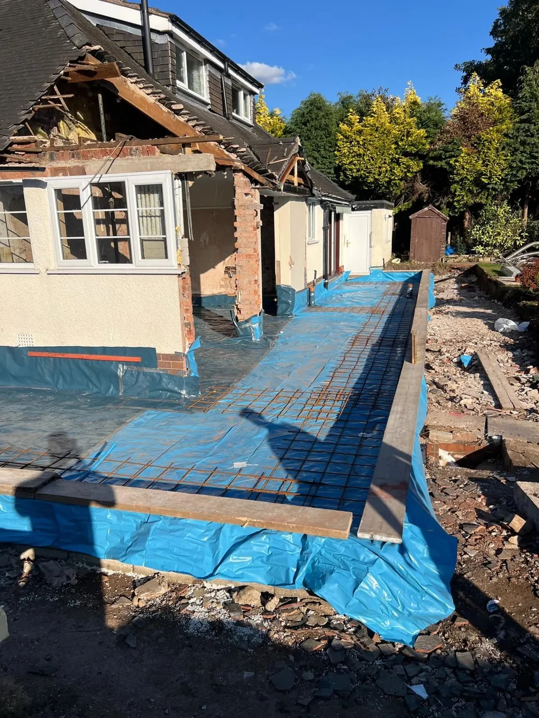 Ground-floor preparation