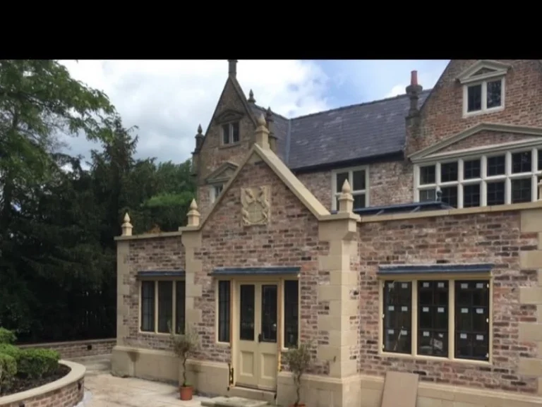 Traditional stone extension